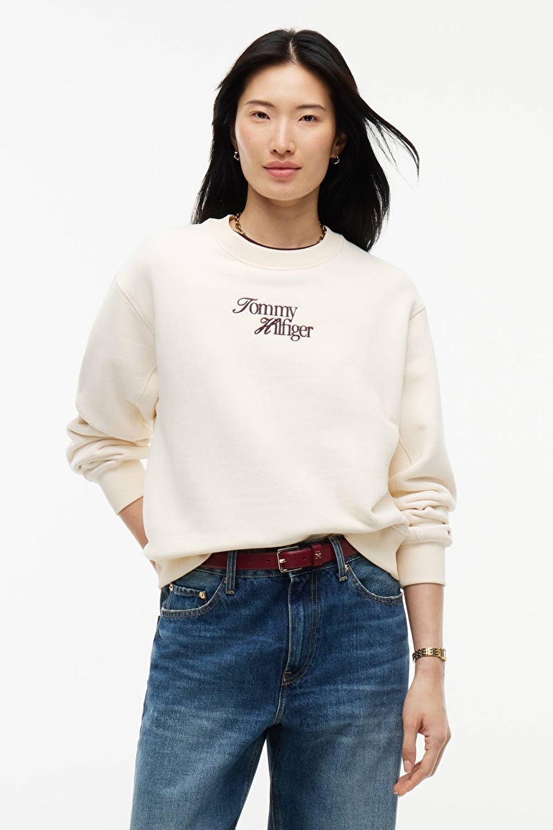 Tommy Hilfiger Kadın Sweatshirt WW0WW51598
