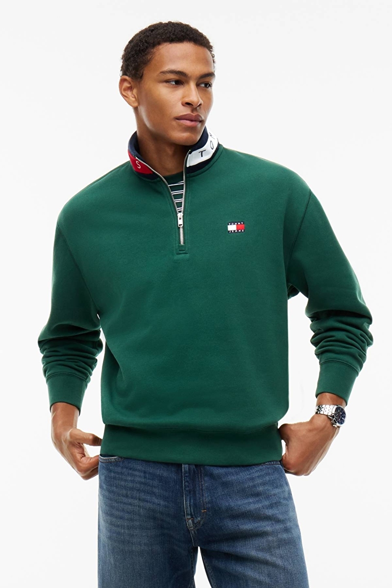 Tommy Jeans Erkek Sweatshirt DM0DM23605