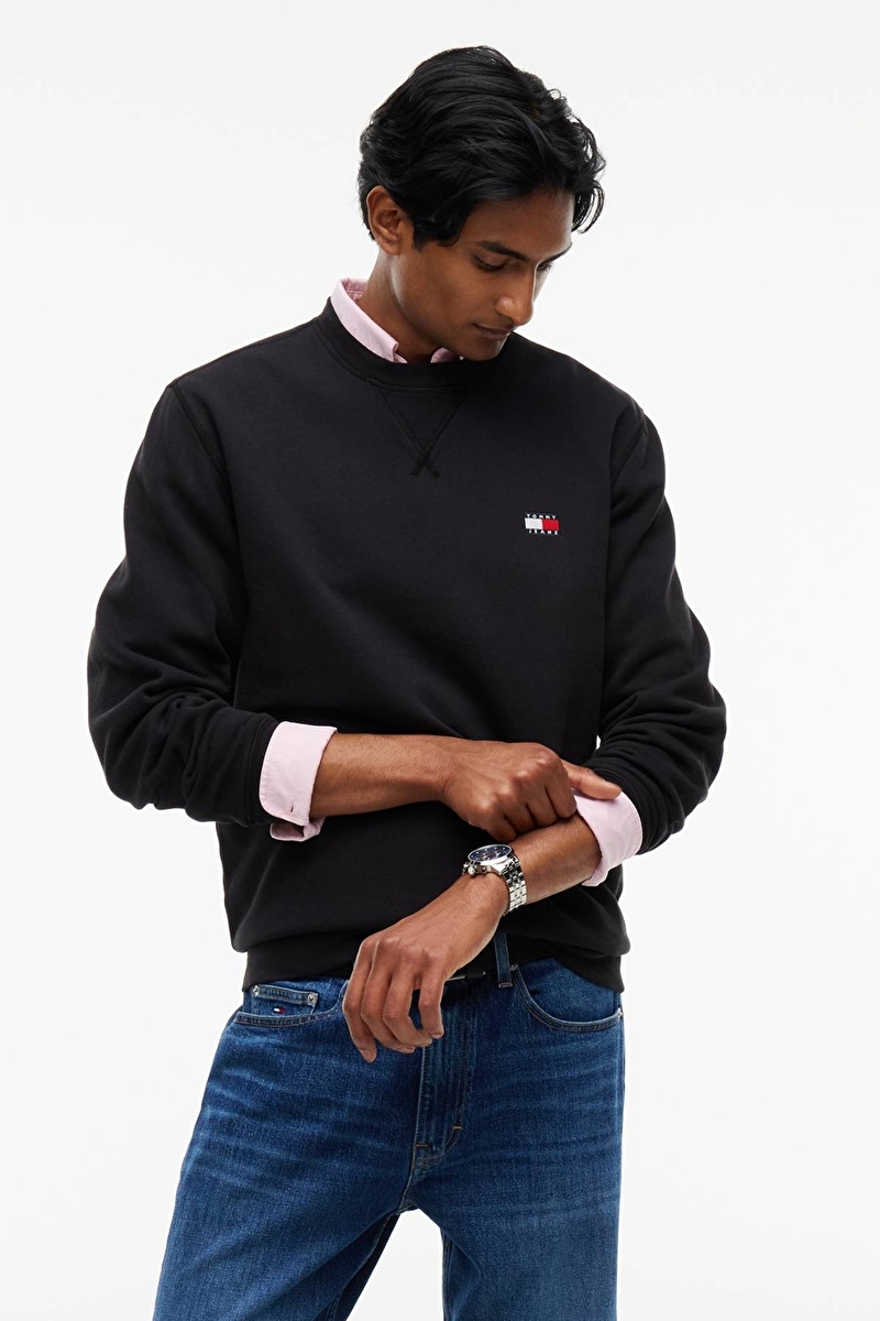 Tommy Jeans Erkek Sweatshirt DM0DM23607