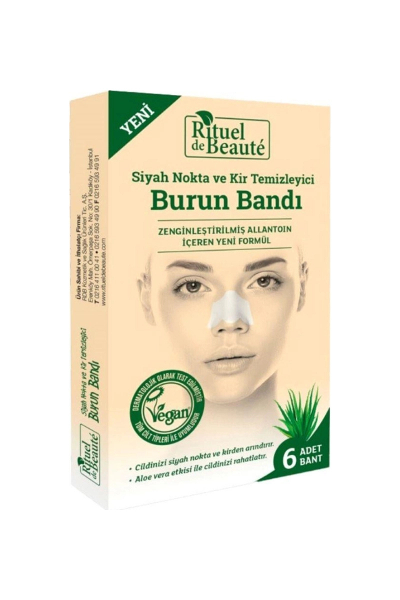Aloe Vera Siyah Nokta Bandı 6'lı