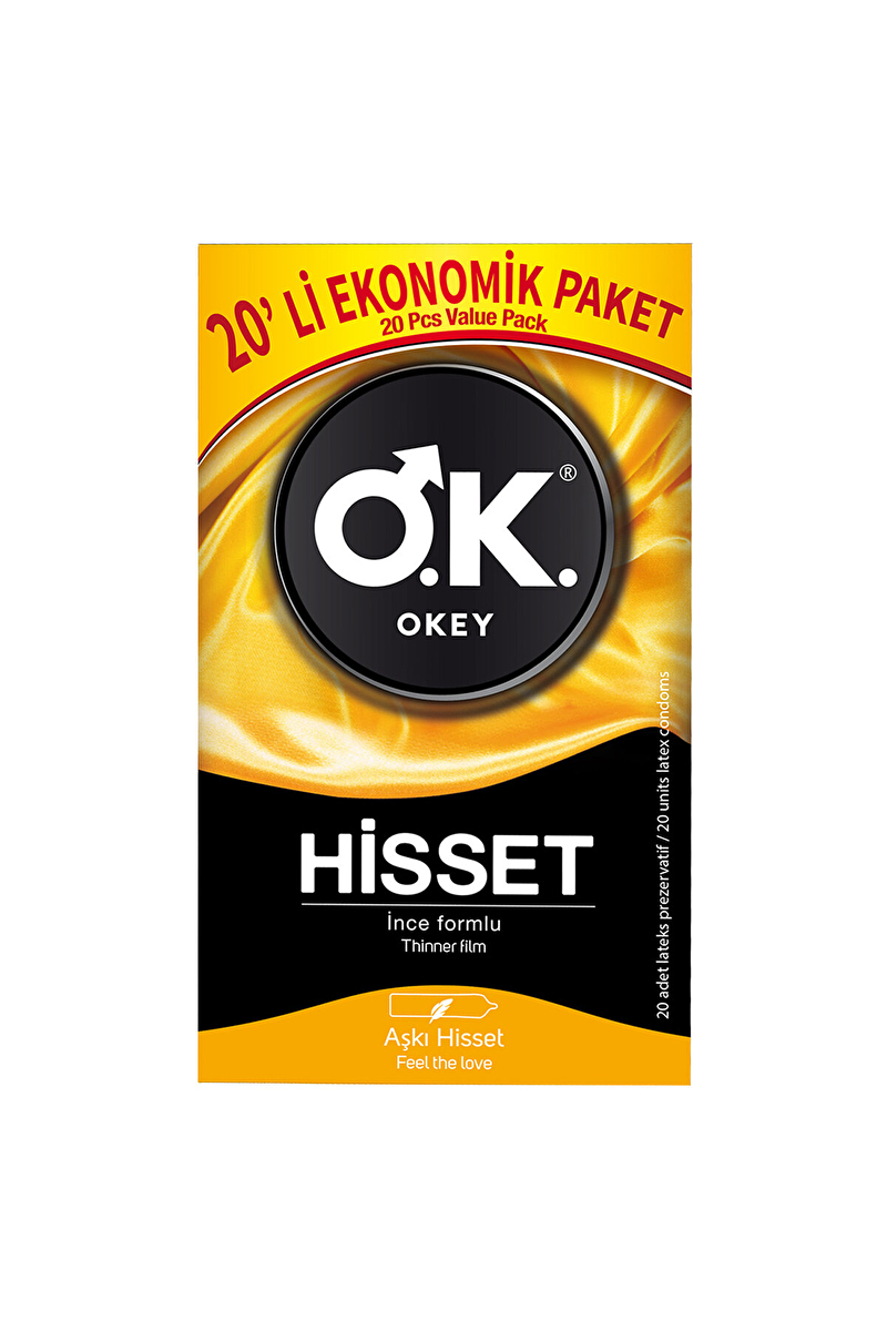 Okey Prezervatif Hisset 20'li