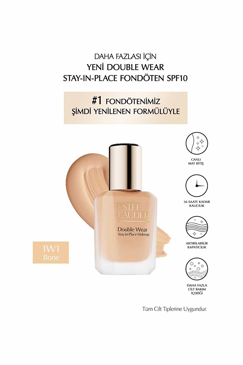 Double Wear Stay-in-Place Fondöten SPF10 1W