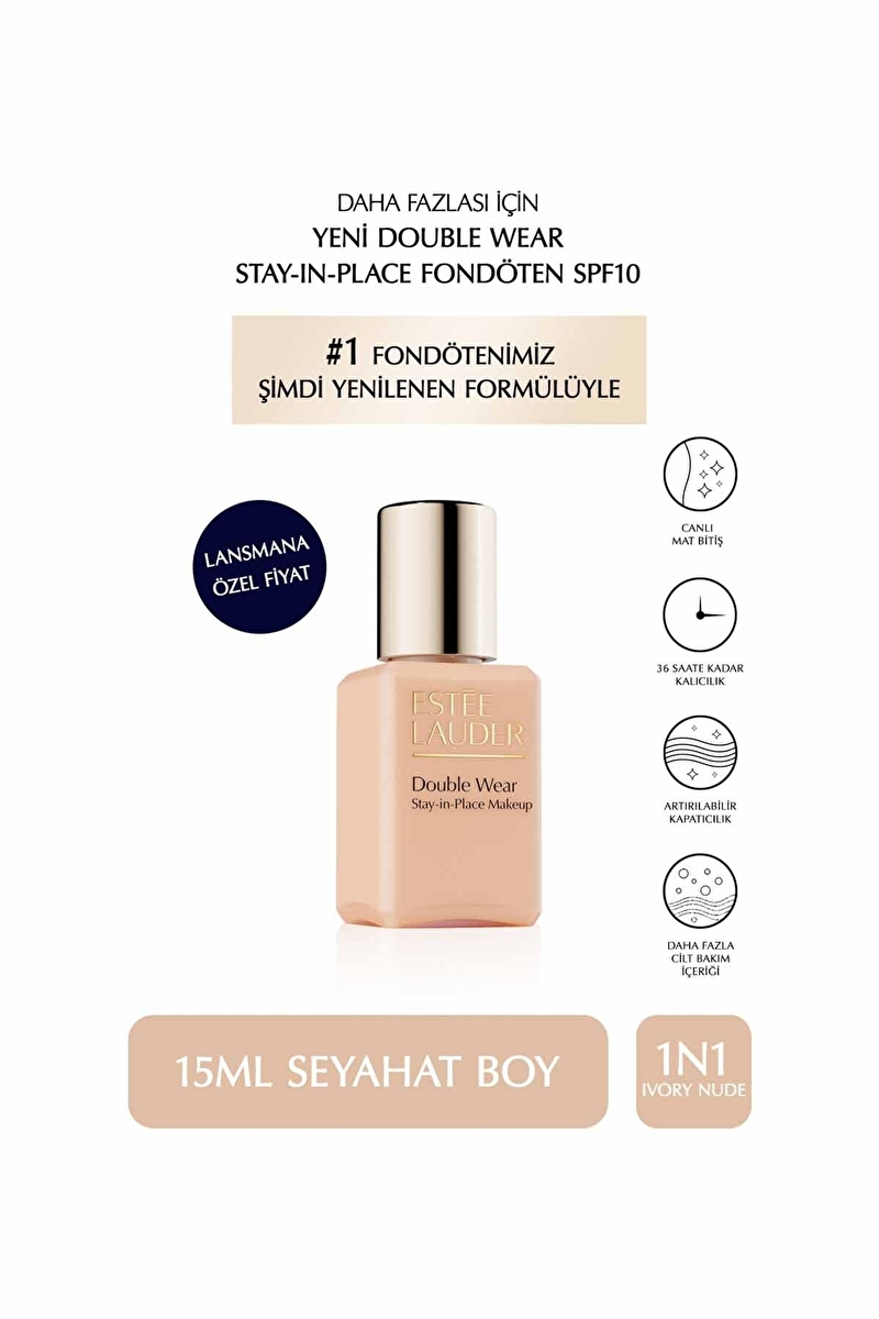 Double Wear Stay-in-Place Fondöten SPF10 1N1