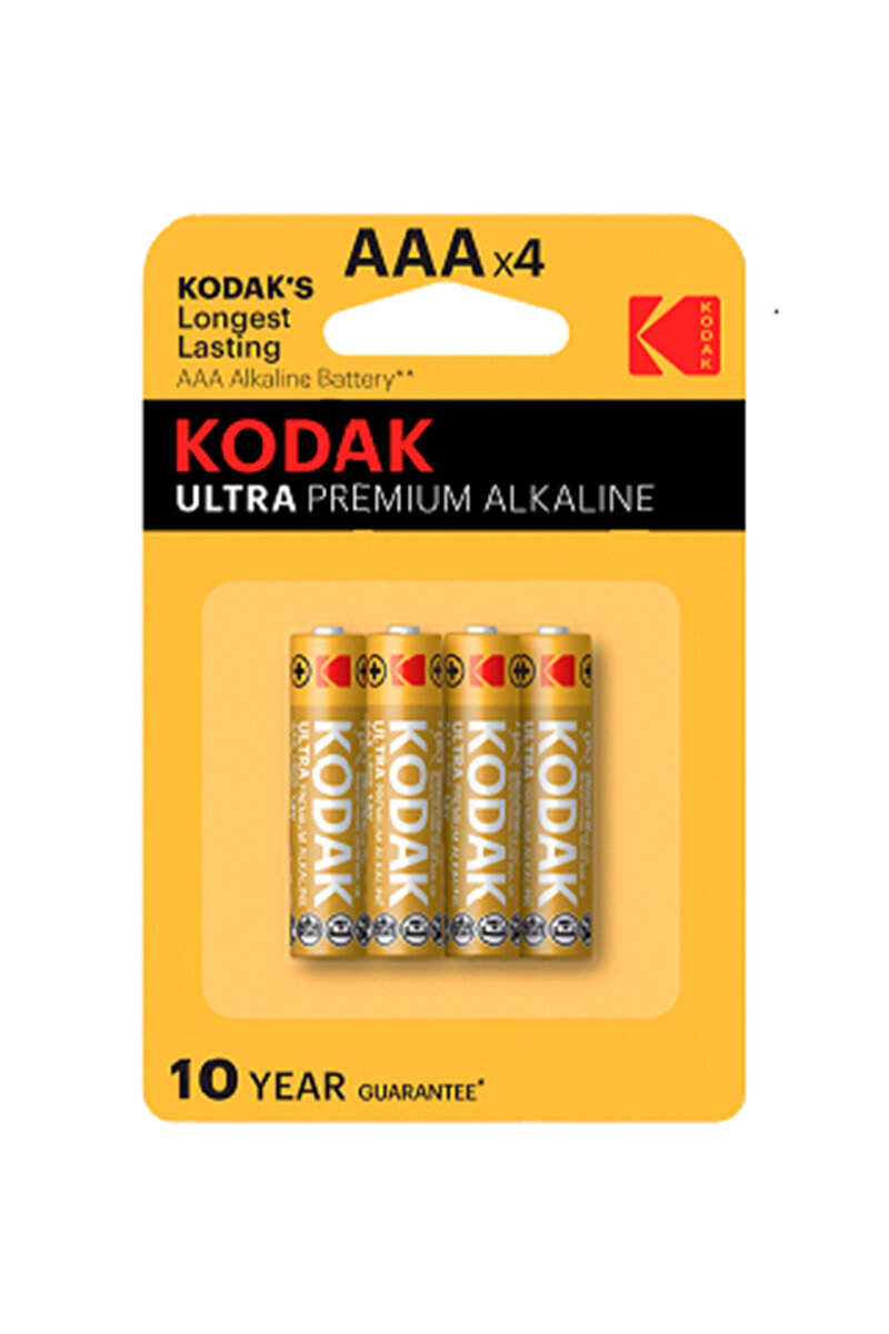 Kodak Ultra Premium Alkalin İnce Pil 4'lü