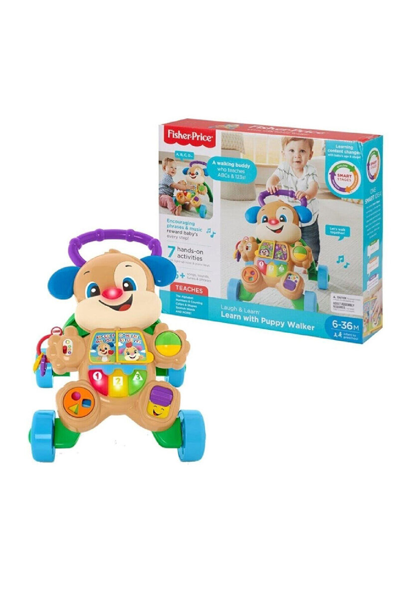 Fisher Price Eğitici Köpekçik Yürüteç