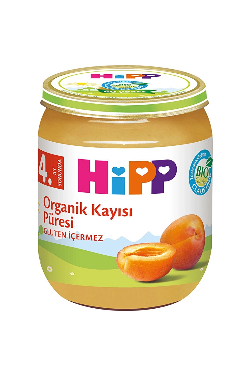 Hipp Organik Kayısı Püresi Kavanoz Maması 125 g