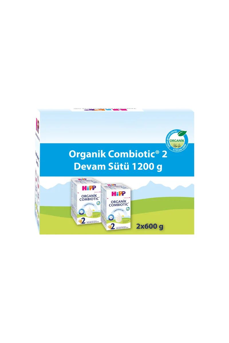 Hipp Organik Combiotic 2 Bebek Sütü 2x600 g
