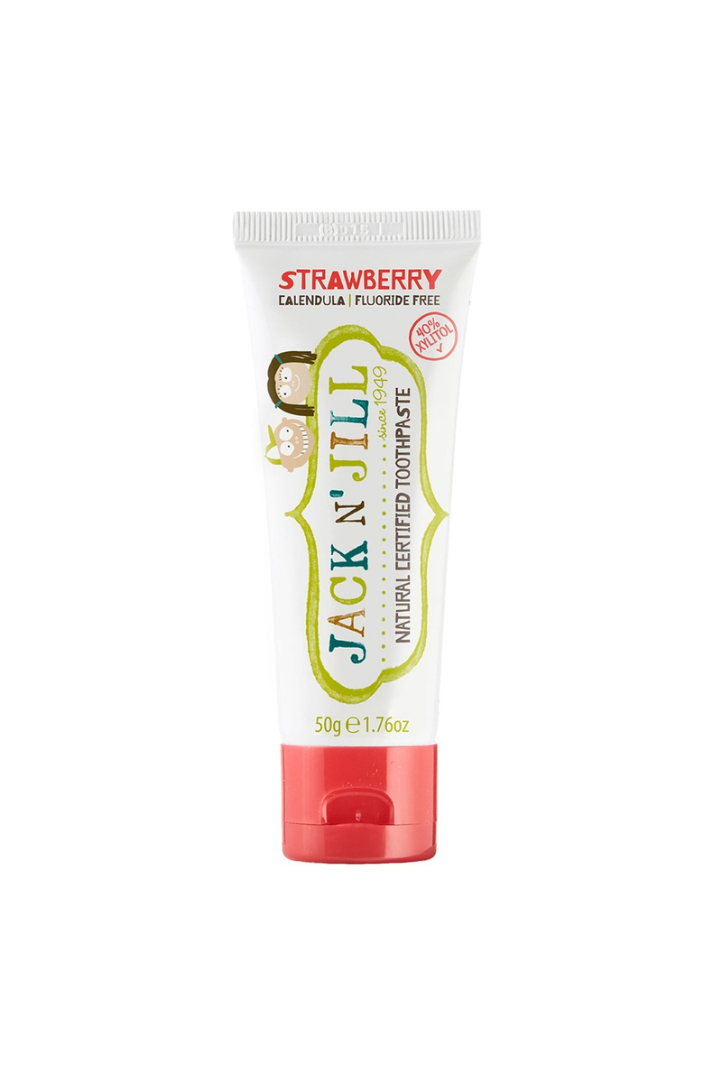 Jack N' Jill Doğal Sertifikalı Diş Macunu Çilek Aromalı 50g