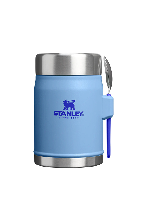 Stanley Klasik Paslanmaz Çelik Yemek Termosu Kaşıklı Blue Sky 0,40 Litre Stanley Klasik Paslanmaz Çelik Yemek Termosu Kaşıklı Blue Sky 0,40 Litre