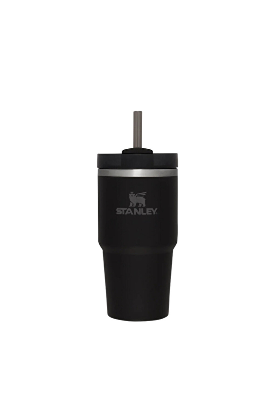 Stanley Quencher H2.O FlowState Tumbler Pipetli Termos Blackl 0.6 Litre