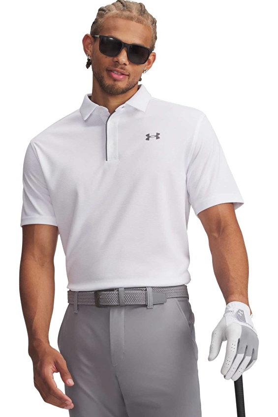 Under Armour Erkek Polo Yaka Tişört 1290140 100 Beyaz Under Armour Erkek Polo Yaka Tişört 1290140 100 Beyaz
