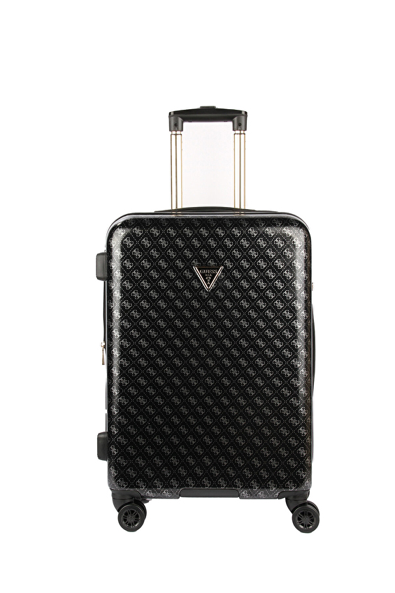 Guess Sert Valiz Çift Taraflı Fermuarlı Kapama TWH83899820 Antrasit Guess Sert Valiz Çift Taraflı Fermuarlı Kapama TWH83899820 Antrasit