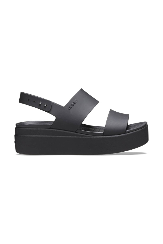 Crocs Kadın Brooklyn Low Wedge W Sandalet 206453 060 Z Siyah Crocs Kadın Brooklyn Low Wedge W Sandalet 206453 060 Z Siyah