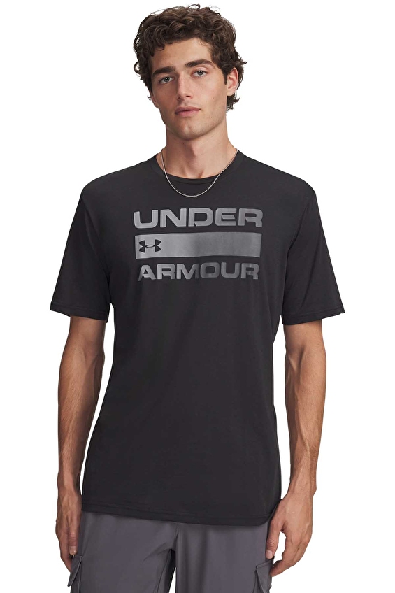 Under Armour Regular Fit Bisiklet Yaka Team Issue Wordmark Erkek Tişört 1329582 001 Siyah Under Armour Regular Fit Bisiklet Yaka Team Issue Wordmark Erkek Tişört 1329582 001 Siyah