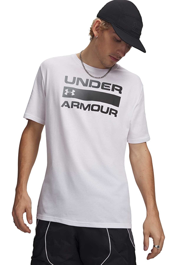 Under Armour Regular Fit Bisiklet Yaka Team Issue Wordmark Erkek Tişört 1329582 100 Beyaz Under Armour Regular Fit Bisiklet Yaka Team Issue Wordmark Erkek Tişört 1329582 100 Beyaz