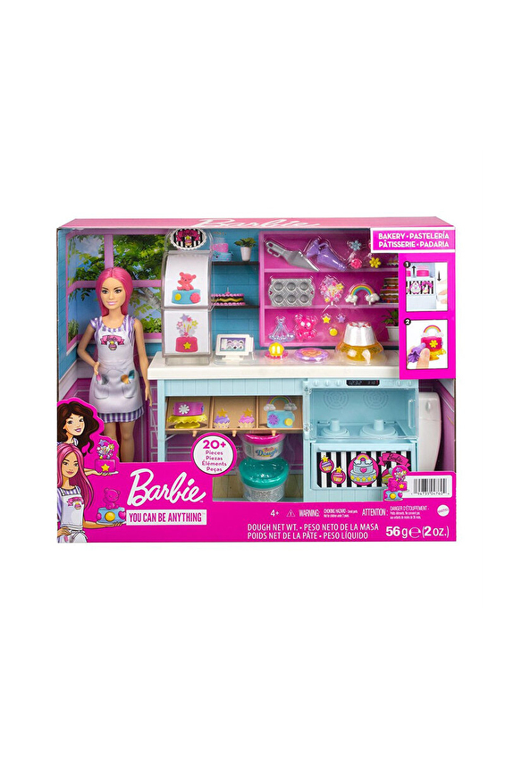 Barbie'nin Pasta Dükkanı Oyun Seti HGB73 Barbie'nin Pasta Dükkanı Oyun Seti HGB73