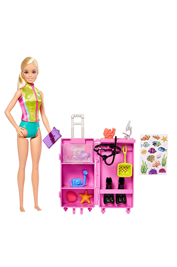 Oyuncak Barbie Deniz Biyoloğu Oyun Seti HMH26 Oyuncak Barbie Deniz Biyoloğu Oyun Seti HMH26