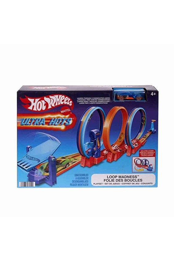 Hot Wheels Ultra Hots Çılgın Çember Yarışı Seti