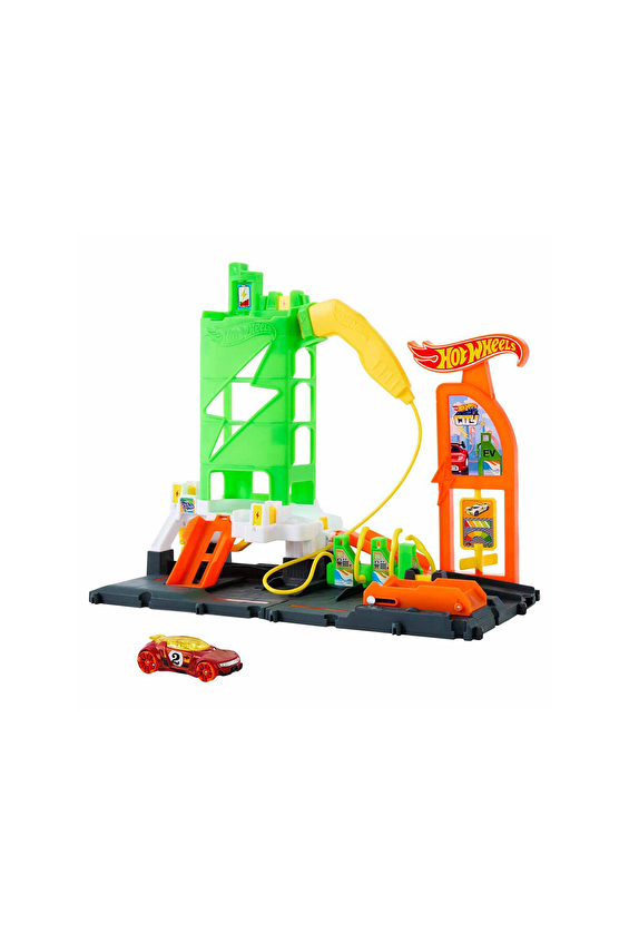 Hot Wheels Elektrikli Araçlar Sarj İstasyonu Hot Wheels Elektrikli Araçlar Sarj İstasyonu