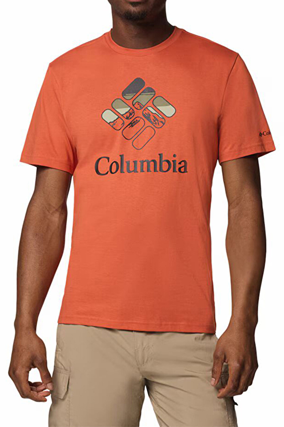 Columbia Erkek Tişört 1888811 851 Turuncu Columbia Erkek Tişört 1888811 851 Turuncu