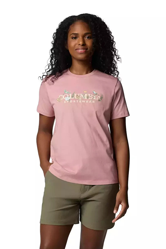 Columbia Kadın Tişört 2036573 659 Pembe Columbia Kadın Tişört 2036573 659 Pembe