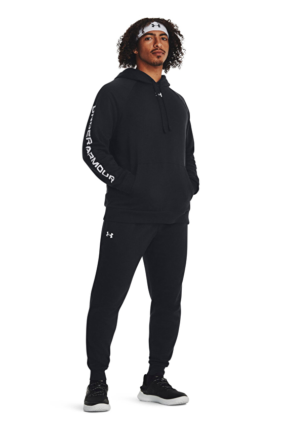 Under Armour Şardonlu Rival Fleece Boru Paça Loose Fit Erkek Eşofman Takımı 1379768 001 Siyah Under Armour Şardonlu Rival Fleece Boru Paça Loose Fit Erkek Eşofman Takımı 1379768 001 Siyah