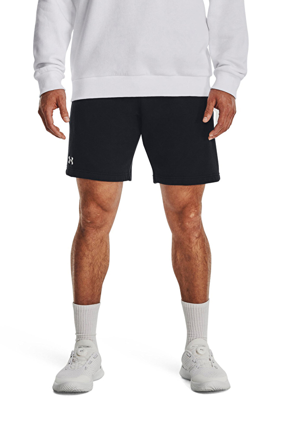 Under Armour Şardonlu Rival Fleece Loose Fit Erkek Şort 1379779 001 Siyah Under Armour Şardonlu Rival Fleece Loose Fit Erkek Şort 1379779 001 Siyah