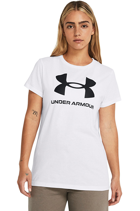 Under Armour Kadın Rival Knit Tişört 1356305 111 Beyaz Under Armour Kadın Rival Knit Tişört 1356305 111 Beyaz