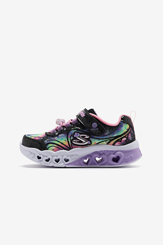 Skechers Çocuk Flutter Heart Lıghts Ayakkabı 303253L BKPK Renkli Skechers Çocuk Flutter Heart Lıghts Ayakkabı 303253L BKPK Renkli