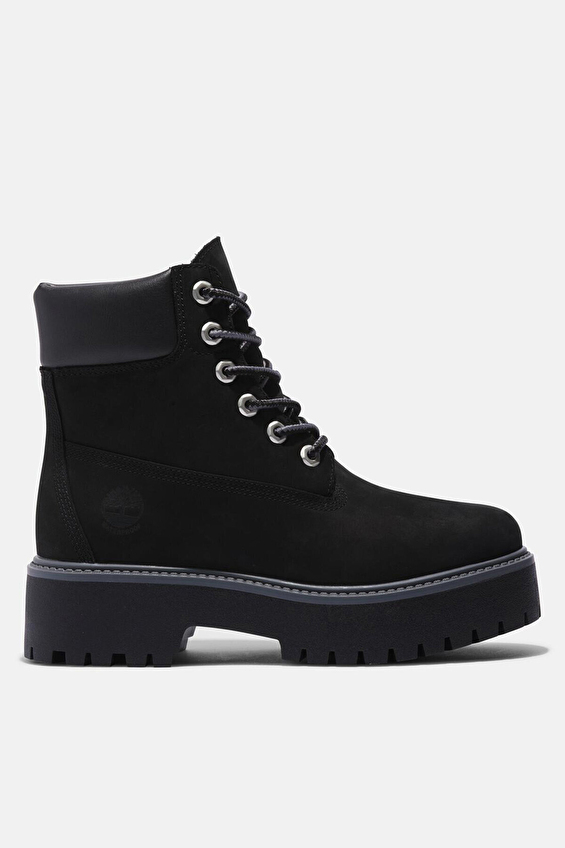 Timberland Bağcıklı Kadın Stone Street 6 Inch Lace Up Bot TB1A5RH50151 Siyah Timberland Bağcıklı Kadın Stone Street 6 Inch Lace Up Bot TB1A5RH50151 Siyah