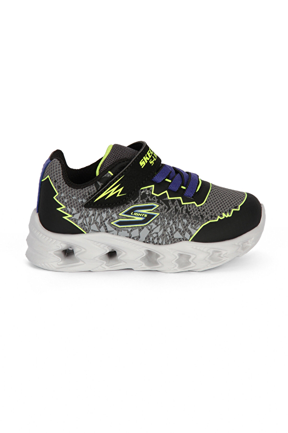 Skechers Çocuk Vortex 2 0 Ayakkabı 400603N BKYL Gri/sarı Skechers Çocuk Vortex 2 0 Ayakkabı 400603N BKYL Gri/sarı