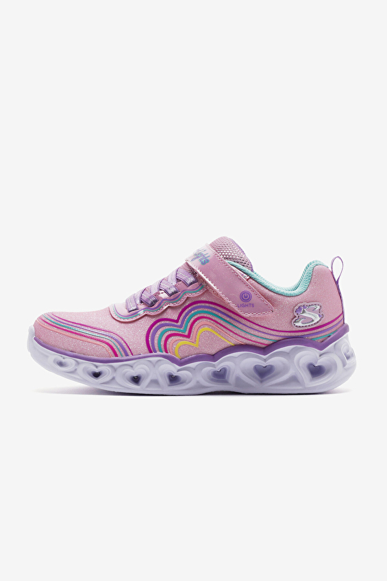 Skechers Çocuk Heart Lights Ayakkabı 302689L LPMT Açık pembe Skechers Çocuk Heart Lights Ayakkabı 302689L LPMT Açık pembe