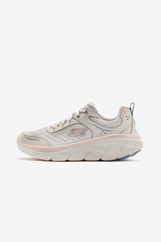 Skechers Kadın D'Lux Walker Ayakkabı 150093 NTMT Ekru Skechers Kadın D'Lux Walker Ayakkabı 150093 NTMT Ekru