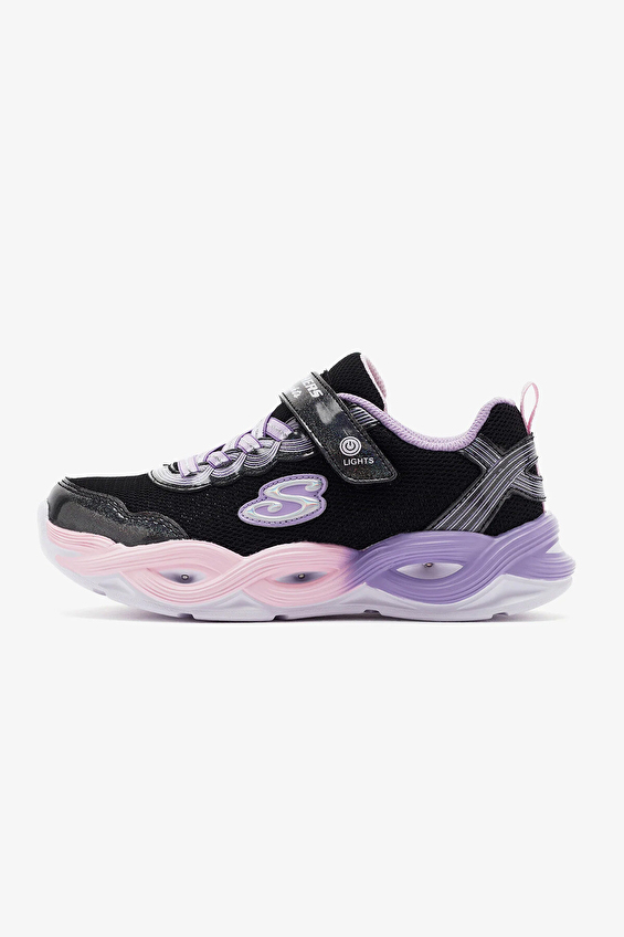 Skechers Işıklı Çocuk Twısty Glow Ayakkabı 303717L BKMT Siyah Skechers Işıklı Çocuk Twısty Glow Ayakkabı 303717L BKMT Siyah