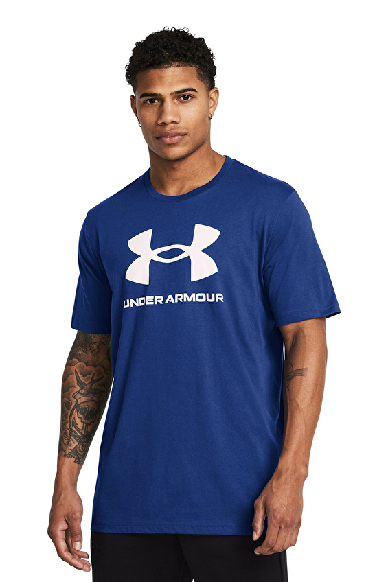 Under Armour Erkek Tişört 1382911 432 Mavi Under Armour Erkek Tişört 1382911 432 Mavi