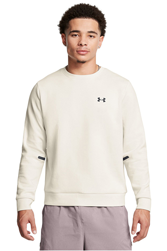 Under Armour Erkek Sweatshirt 1389351 110 Beyaz Under Armour Erkek Sweatshirt 1389351 110 Beyaz