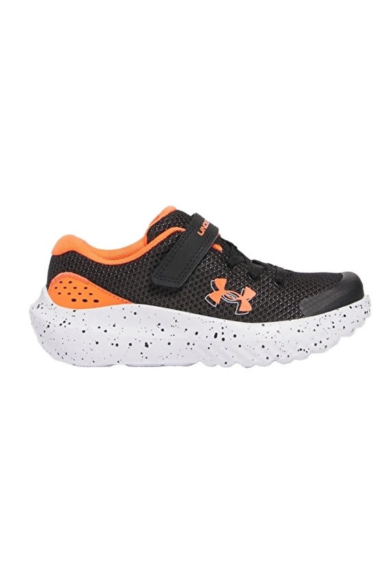 Under Armour Çocuk BPS Surge 4 AC Spor Ayakkabı 3027104 005 Siyah/turuncu Under Armour Çocuk BPS Surge 4 AC Spor Ayakkabı 3027104 005 Siyah/turuncu