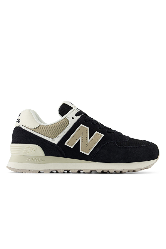New Balance Kadın 574 Ayakkabı WL574DK2 Siyah New Balance Kadın 574 Ayakkabı WL574DK2 Siyah