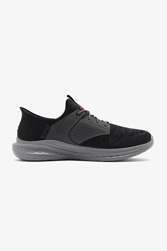Skechers Skechers Siyah Gri Erkek Slade Ayakkabı 210889 BKGY Siyah/gri Özdilekteyim'de! Siyah Gri - 3. görsel
