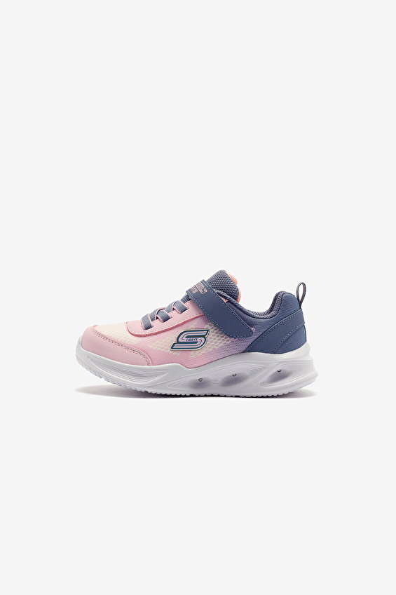 Skechers Işıklı Çocuk Sola Glow Ayakkabı 303714N GYLP Gri/pembe Skechers Işıklı Çocuk Sola Glow Ayakkabı 303714N GYLP Gri/pembe