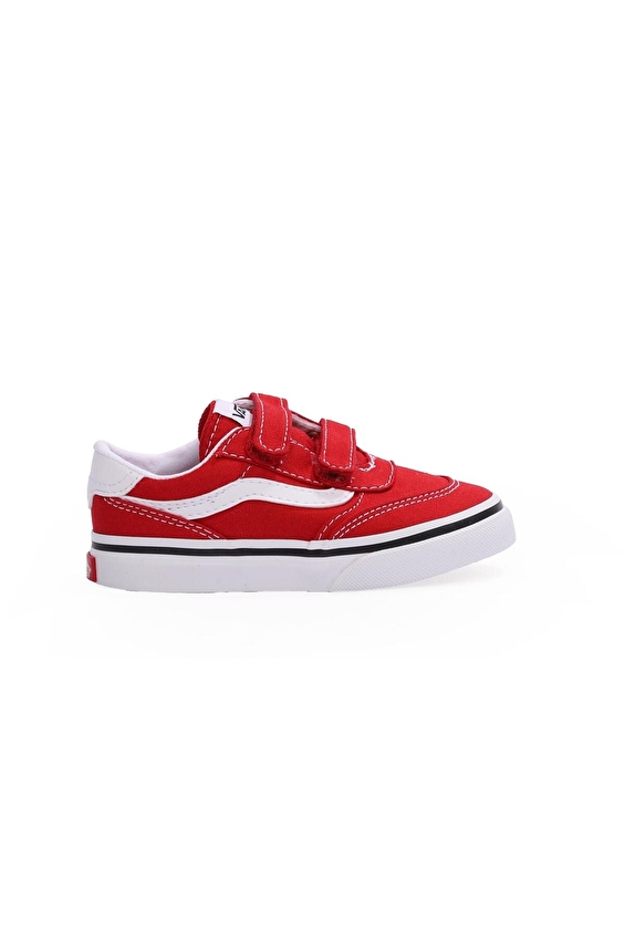 Vans Çocuk Brooklyn LS V Ayakkabı VN000D7XRED1 Kırmızı Vans Çocuk Brooklyn LS V Ayakkabı VN000D7XRED1 Kırmızı