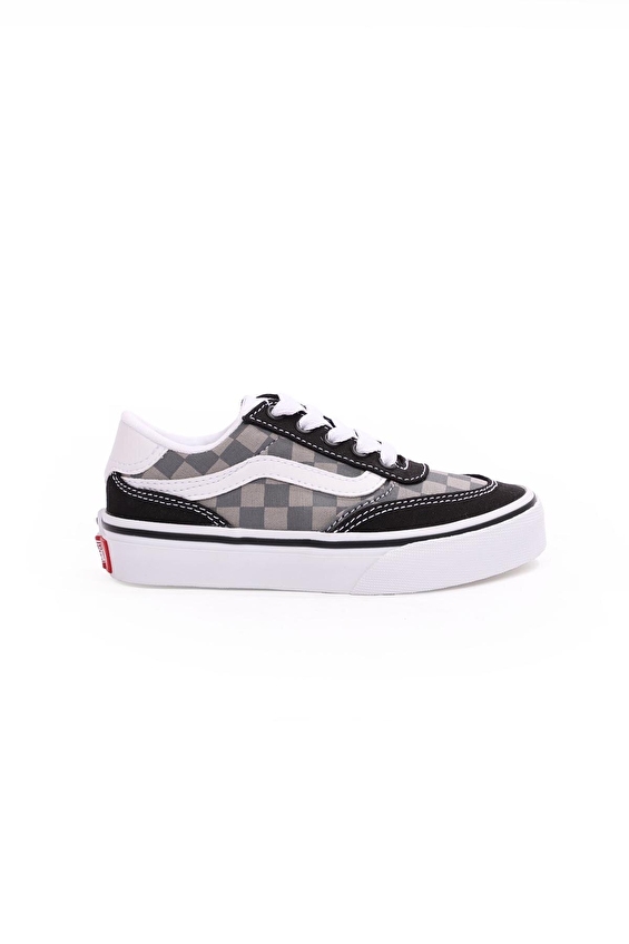 Vans Çocuk Brooklyn LS Ayakkabı VN000EGMPWT1 Gri/siyah Vans Çocuk Brooklyn LS Ayakkabı VN000EGMPWT1 Gri/siyah