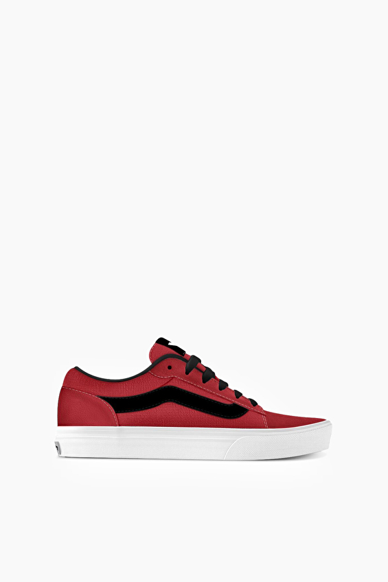 Vans Erkek Vero LS Ayakkabı VN000Y7HREB1 Siyah/kırmızı