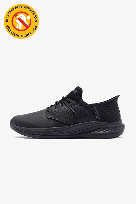 Skechers Erkek Slade Ayakkabı 210890 BBK Siyah Skechers Erkek Slade Ayakkabı 210890 BBK Siyah