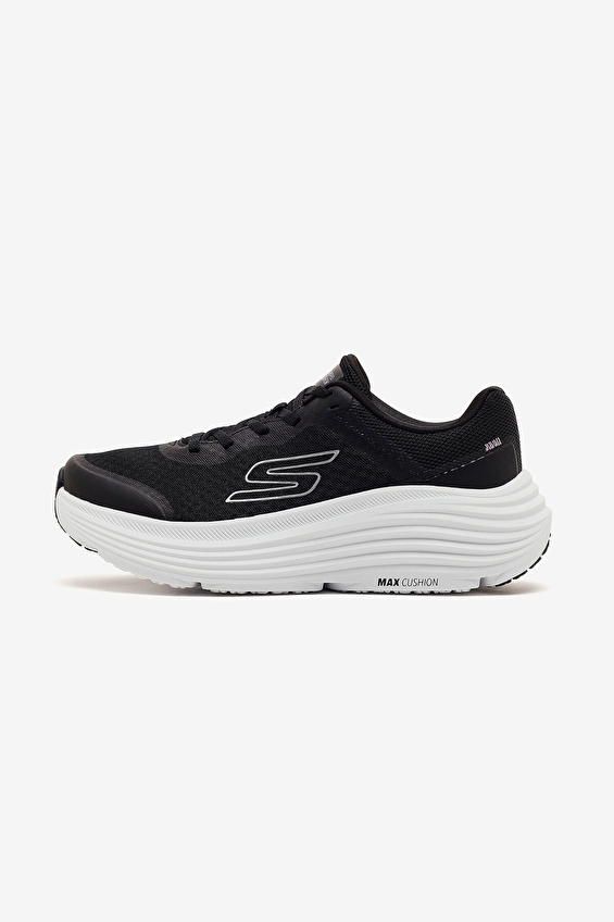 Skechers Kadın Max Cushioning Ayakkabı 129470 BKW Siyah/beyaz Skechers Kadın Max Cushioning Ayakkabı 129470 BKW Siyah/beyaz