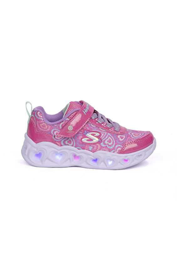 Skechers Çocuk Heart Lıghts Ayakkabı 303257L HPMT Renkli Skechers Çocuk Heart Lıghts Ayakkabı 303257L HPMT Renkli