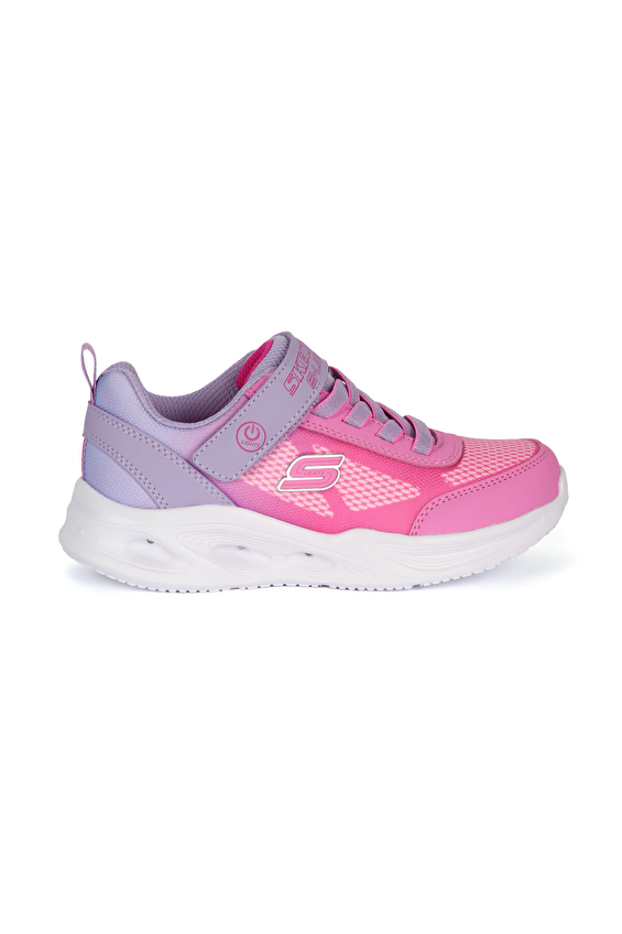 Skechers Çocuk Sola Glow Ayakkabı 303714L LVPK Renkli Skechers Çocuk Sola Glow Ayakkabı 303714L LVPK Renkli