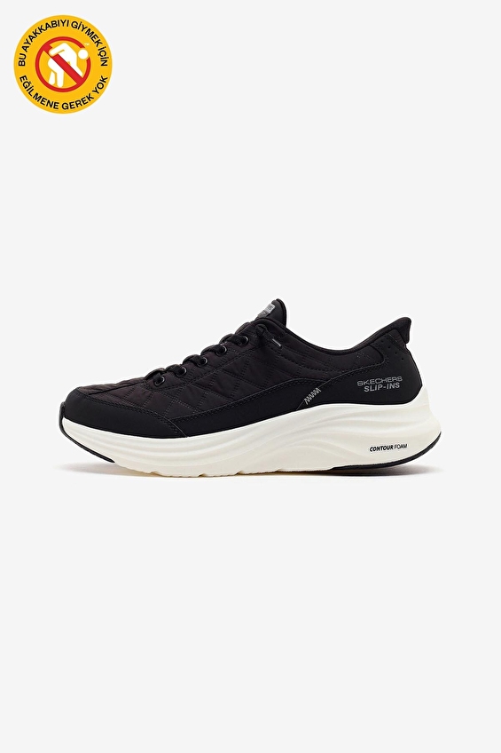 Skechers Slip-ins Erkek Contour Foam Ayakkabı 232619 BKW Siyah/beyaz Skechers Slip-ins Erkek Contour Foam Ayakkabı 232619 BKW Siyah/beyaz