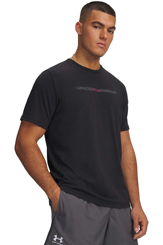 Under Armour Loose Fit Erkek Tişört 6009248 001 Siyah Under Armour Loose Fit Erkek Tişört 6009248 001 Siyah