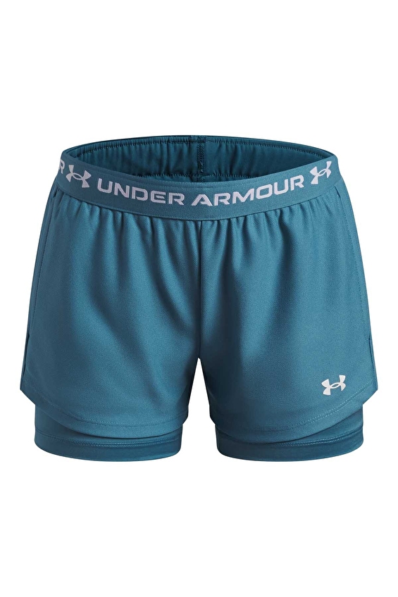 Under Armour Loose Fit Kız Çocuk Şort 6004985 Mavi Under Armour Loose Fit Kız Çocuk Şort 6004985 Mavi